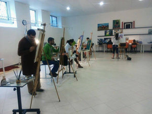 Aulas presenciais de Desenho e Pintura no Atelier de Lisboa - Atelier Livre (sede)