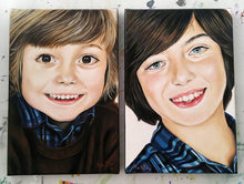 Carregar imagem no visualizador da galeria, Pintura de retratos, por encomenda