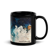 Carregar imagem no visualizador da galeria, Caneca brilhante preta