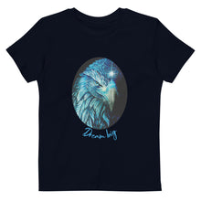 Carregar imagem no visualizador da galeria, T-shirt infantil de algodão orgânico