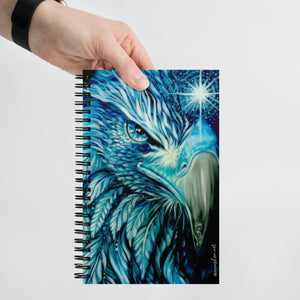 Caderno com espiral Blue Fenix