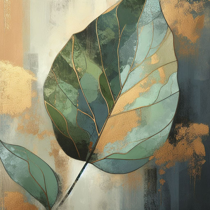 Workshop Temático de Pintura – Verde, Azul e Dourado