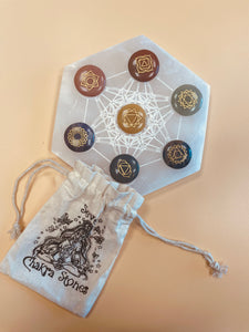 Kit de Cristais dos Chakras