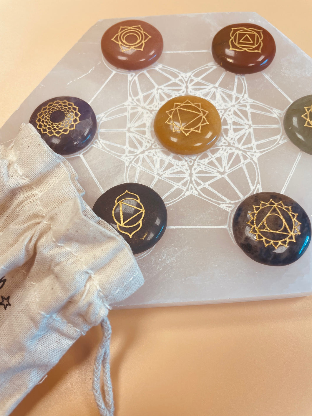 Kit de Cristais dos Chakras