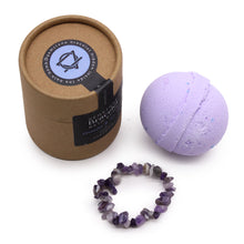 Carregar imagem no visualizador da galeria, Bath Bomb com Pulseira de Ametista
