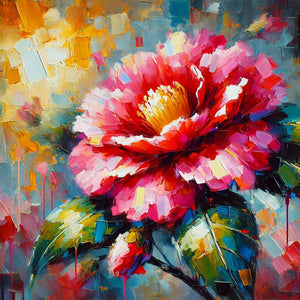 Workshop de Pintura: Flores de Inverno - Camélia