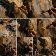Carregar imagem no visualizador da galeria, Workshop Especial de Pintura Acrílica: “A Guardiã Interior”
