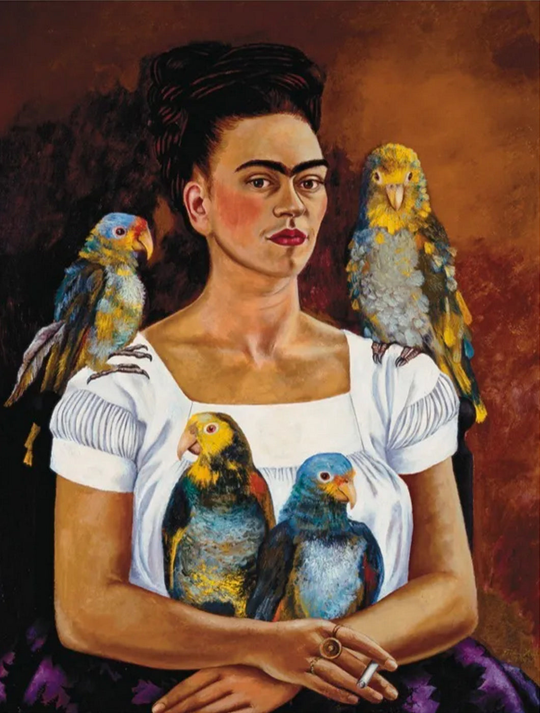 Workshop temático “Me and My Parrots” - homenagem a Frida Khalo