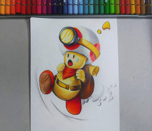Desenhar o Capitão Toad da Nintendo - Nível 2 (videoaula + sessão online em directo com professor)
