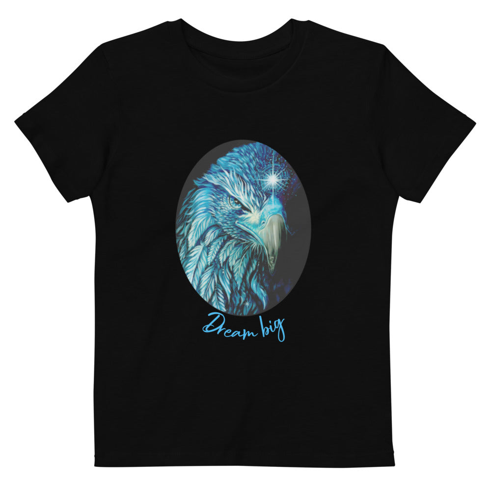 T-shirt infantil de algodão orgânico